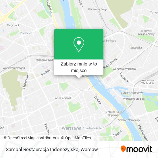 Mapa Sambal Restauracja Indonezyjska