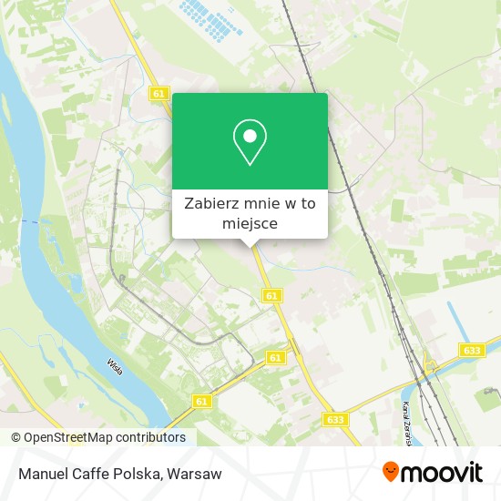 Mapa Manuel Caffe Polska