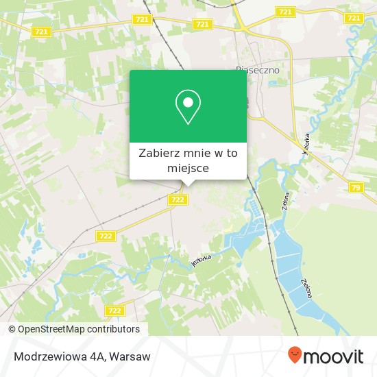 Mapa Modrzewiowa 4A