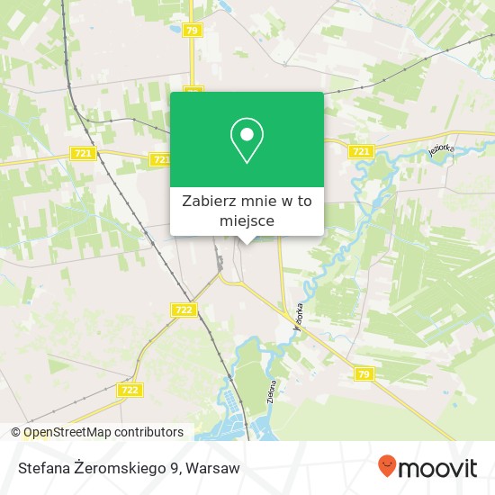 Mapa Stefana Żeromskiego 9