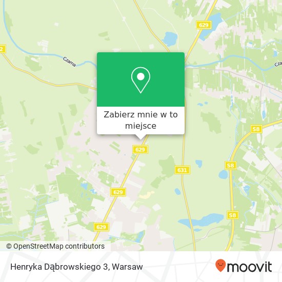 Mapa Henryka Dąbrowskiego 3