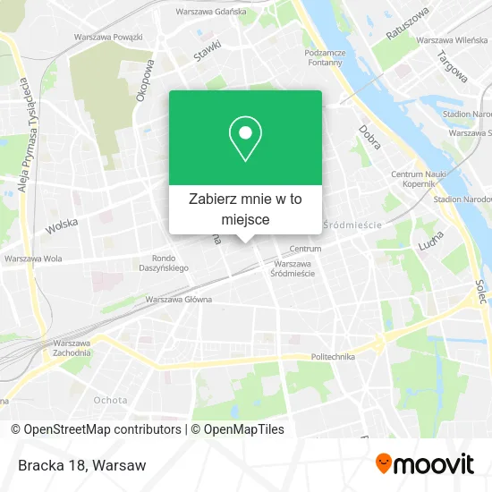 Mapa Bracka 18