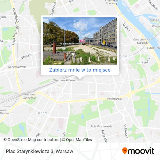 Mapa Plac Starynkiewicza 3