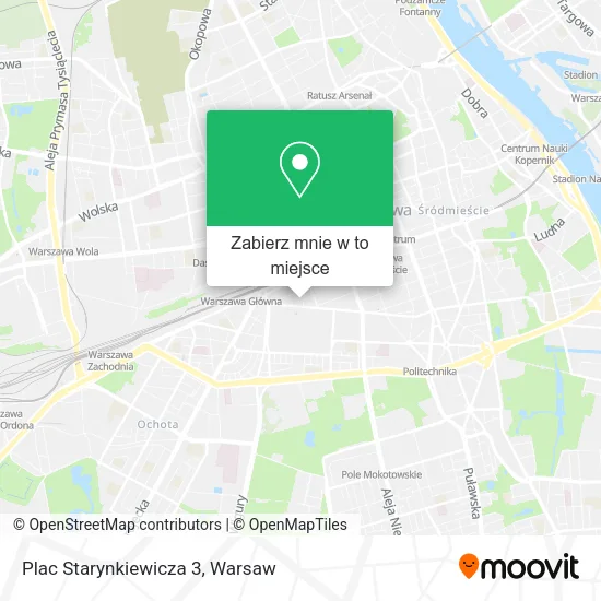 Mapa Plac Starynkiewicza 3