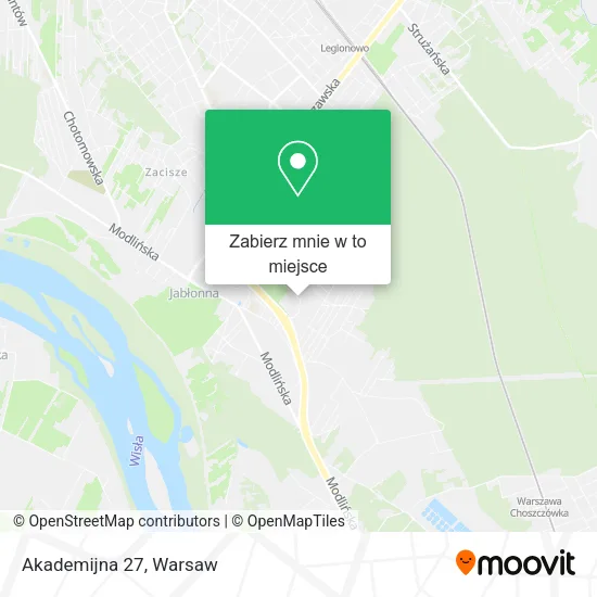 Mapa Akademijna 27