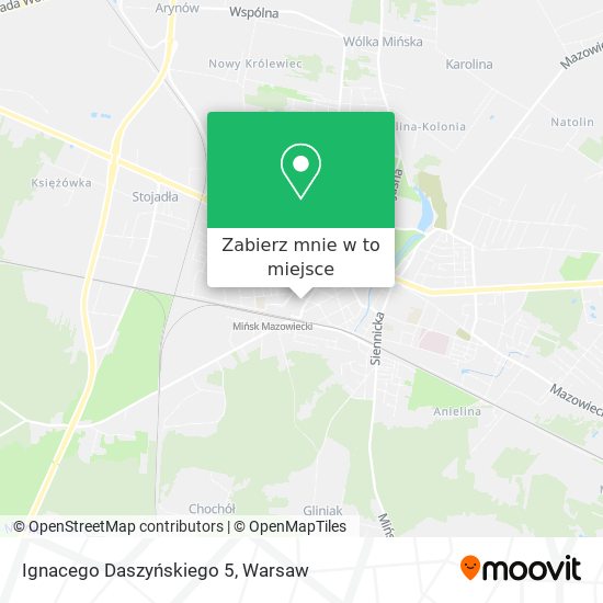 Mapa Ignacego Daszyńskiego 5