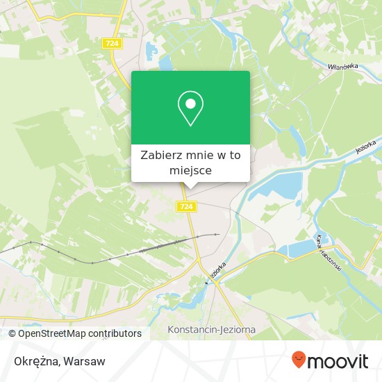 Mapa Okrężna