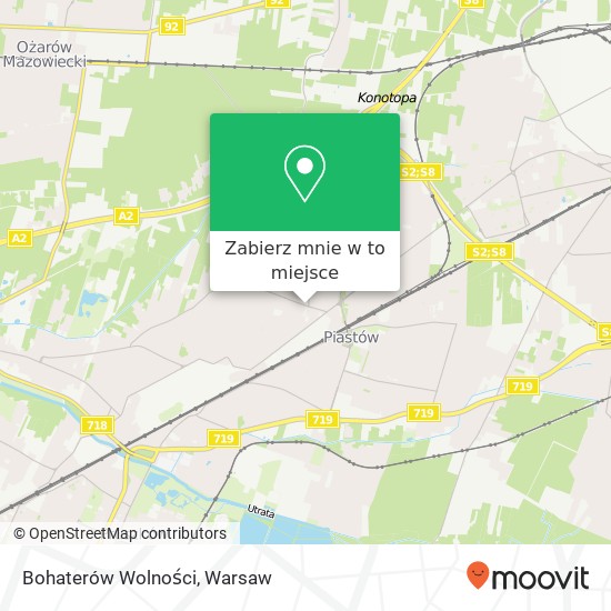 Mapa Bohaterów Wolności