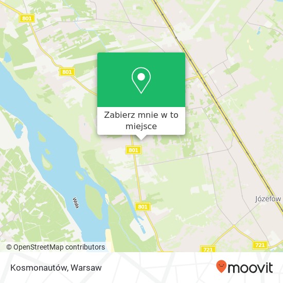 Mapa Kosmonautów