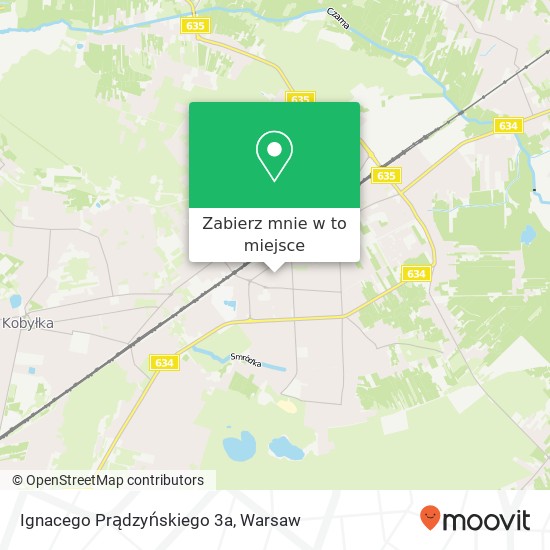 Mapa Ignacego Prądzyńskiego 3a