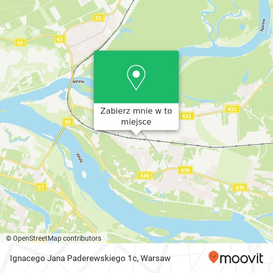 Mapa Ignacego Jana Paderewskiego 1c