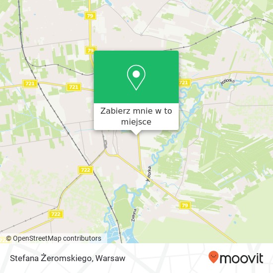 Mapa Stefana Żeromskiego