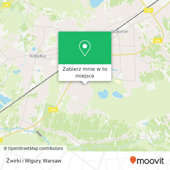 Mapa Żwirki i Wigury