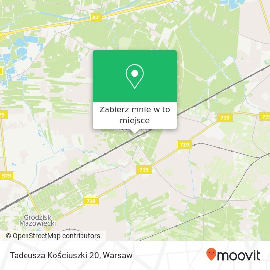 Mapa Tadeusza Kościuszki 20