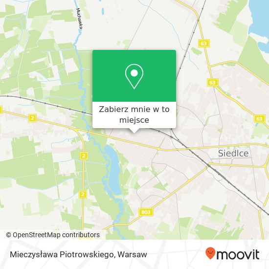 Mapa Mieczysława Piotrowskiego