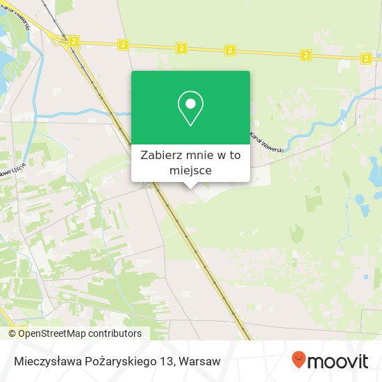 Mapa Mieczysława Pożaryskiego 13