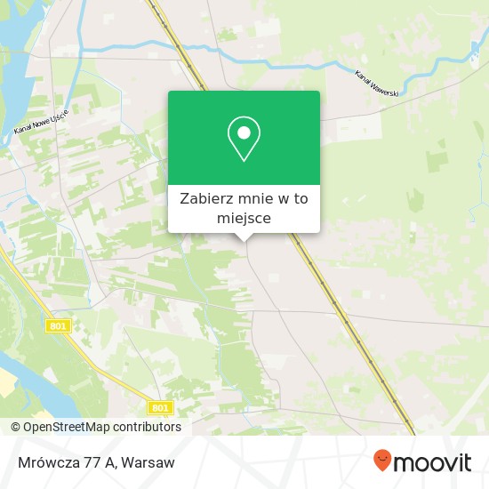 Mapa Mrówcza 77 A