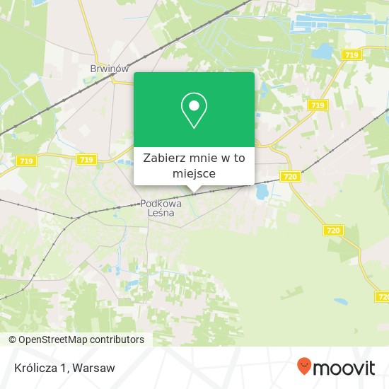 Mapa Królicza 1