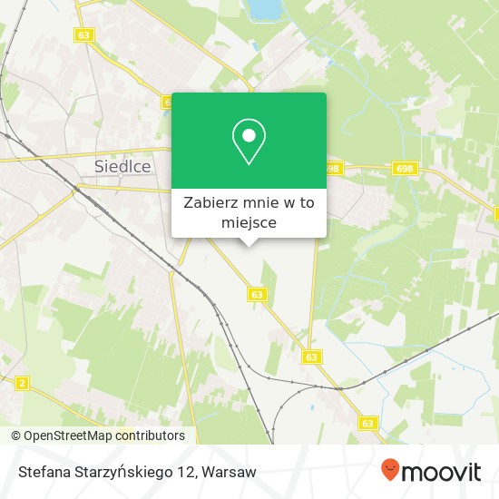 Mapa Stefana Starzyńskiego 12