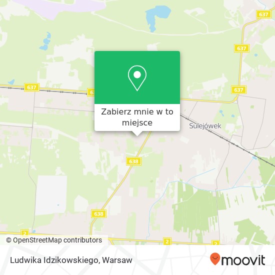 Mapa Ludwika Idzikowskiego