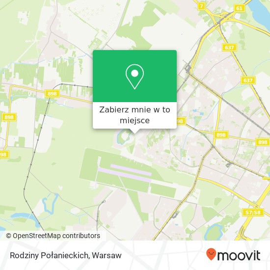 Mapa Rodziny Połanieckich