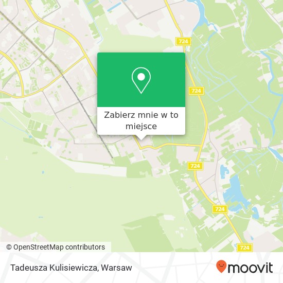 Mapa Tadeusza Kulisiewicza