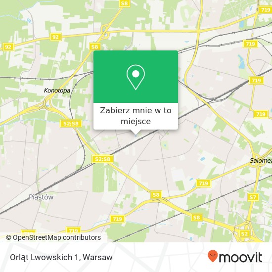 Mapa Orląt Lwowskich 1