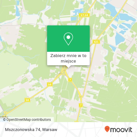 Mapa Mszczonowska 74