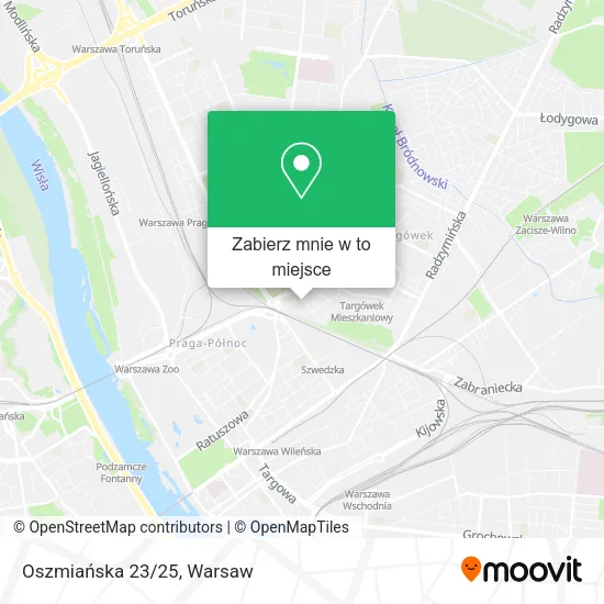 Mapa Oszmiańska 23/25