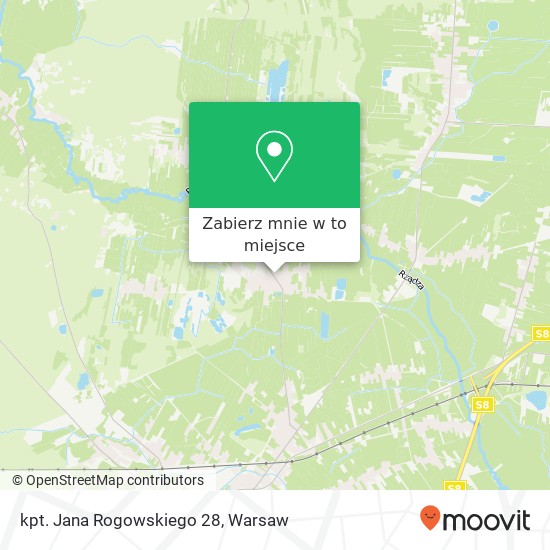 Mapa kpt. Jana Rogowskiego 28