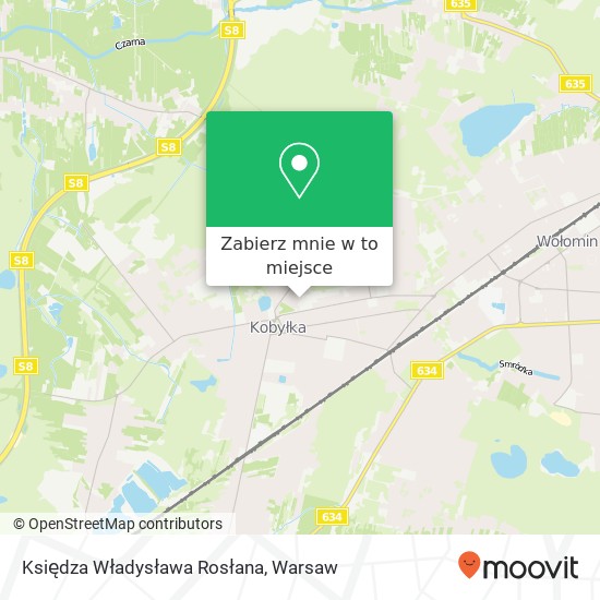 Mapa Księdza Władysława Rosłana