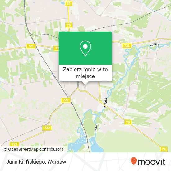 Mapa Jana Kilińskiego