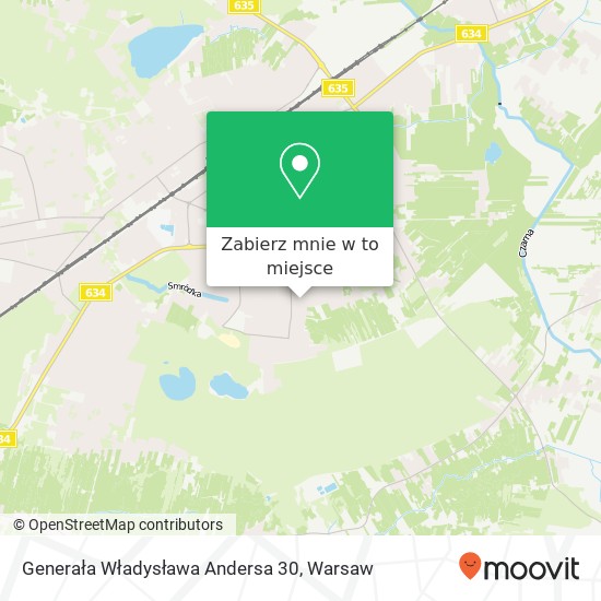 Mapa Generała Władysława Andersa 30