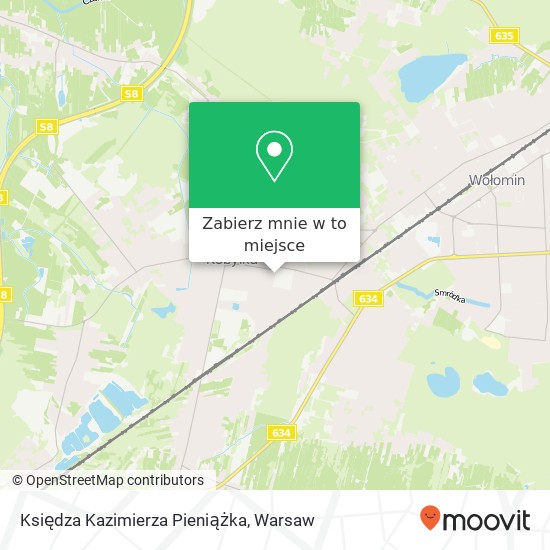 Mapa Księdza Kazimierza Pieniążka