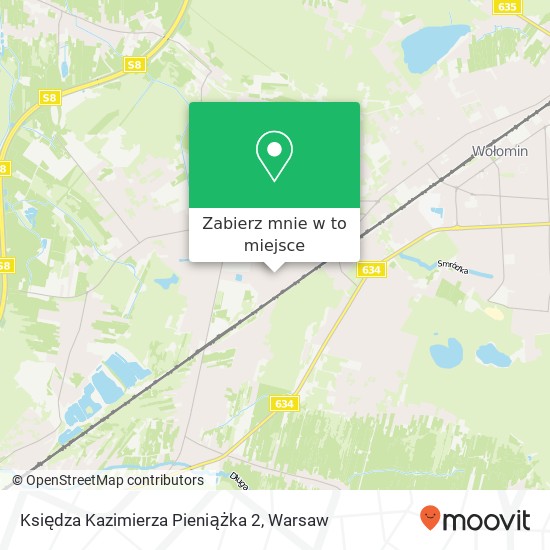 Mapa Księdza Kazimierza Pieniążka 2