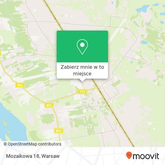 Mapa Mozaikowa 18