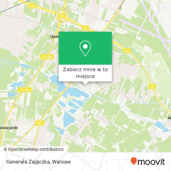 Mapa Generała Zajączka