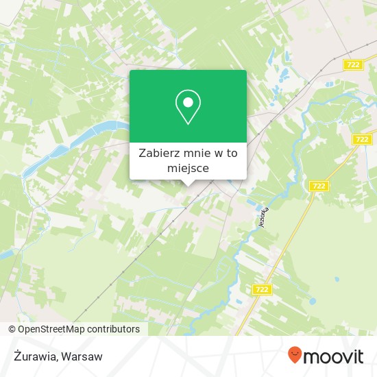 Mapa Żurawia