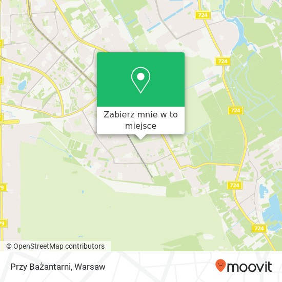 Mapa Przy Bażantarni