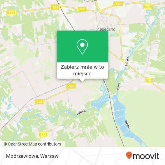 Mapa Modrzewiowa