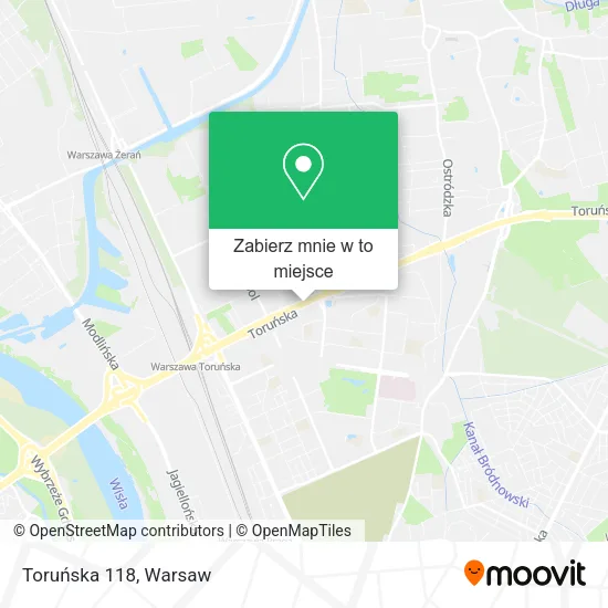 Mapa Toruńska 118