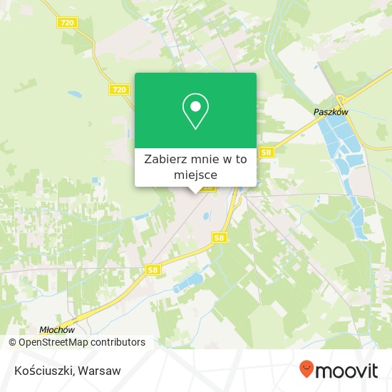 Mapa Kościuszki