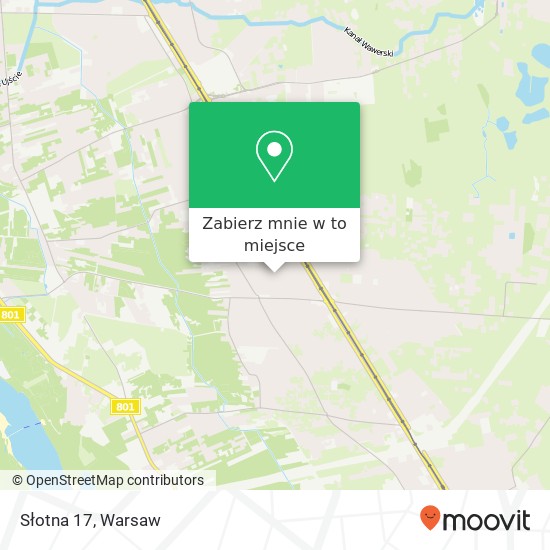 Mapa Słotna 17