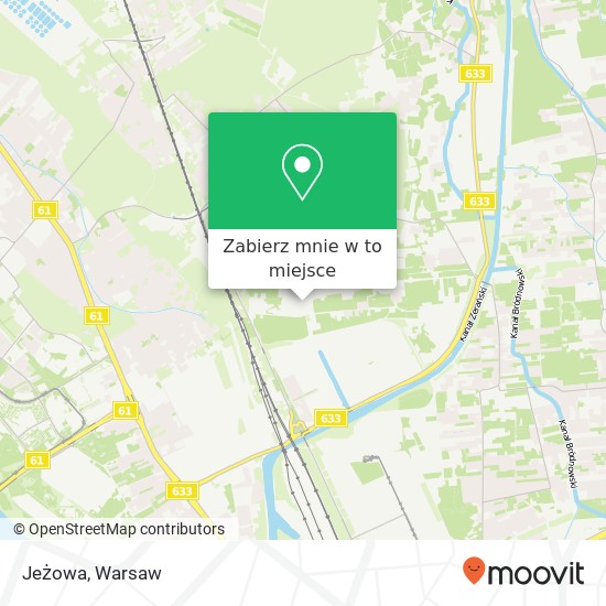 Mapa Jeżowa