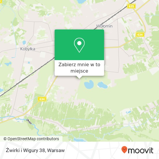 Mapa Żwirki i Wigury 38