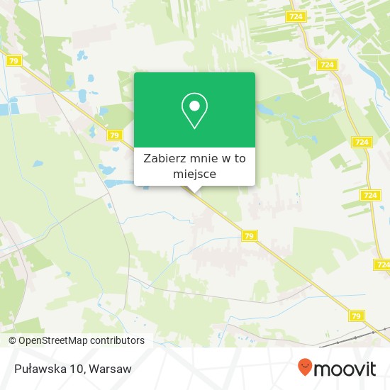 Mapa Puławska 10