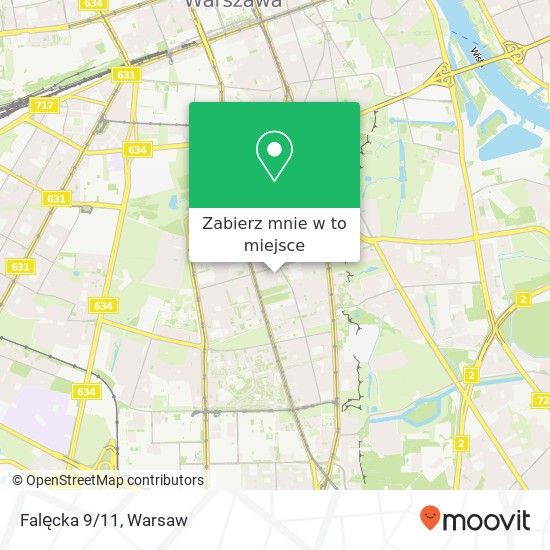 Mapa Falęcka 9/11