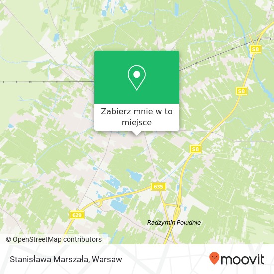 Mapa Stanisława Marszała