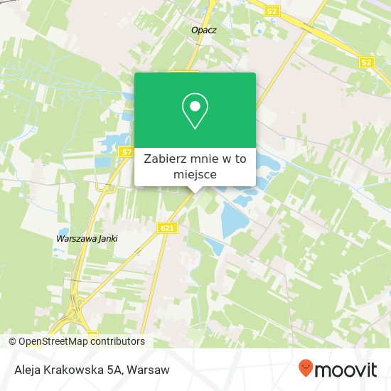 Mapa Aleja Krakowska 5A