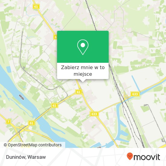 Mapa Duninów